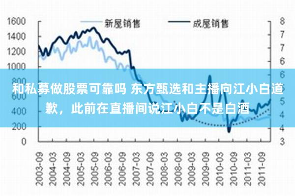 和私募做股票可靠吗 东方甄选和主播向江小白道歉，此前在直播间说江小白不是白酒