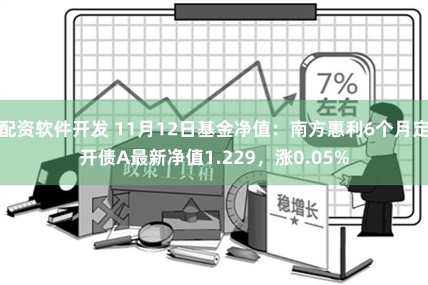 配资软件开发 11月12日基金净值：南方惠利6个月定开债A最新净值1.229，涨0.05%