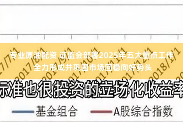 专业原油配资 证监会部署2025年五大重点工作 全力形成并巩固市场回稳向好势头